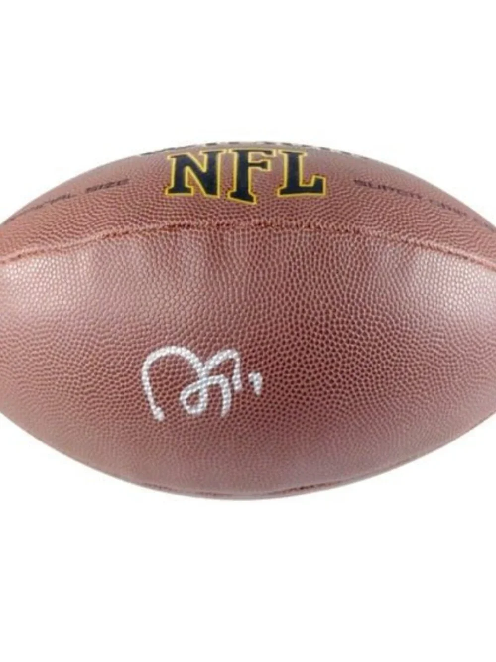Adam Thielen Signed Wilson NFL Football Vikings Panthers Exact Proof COA